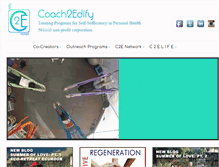 Tablet Screenshot of coach2edify.org